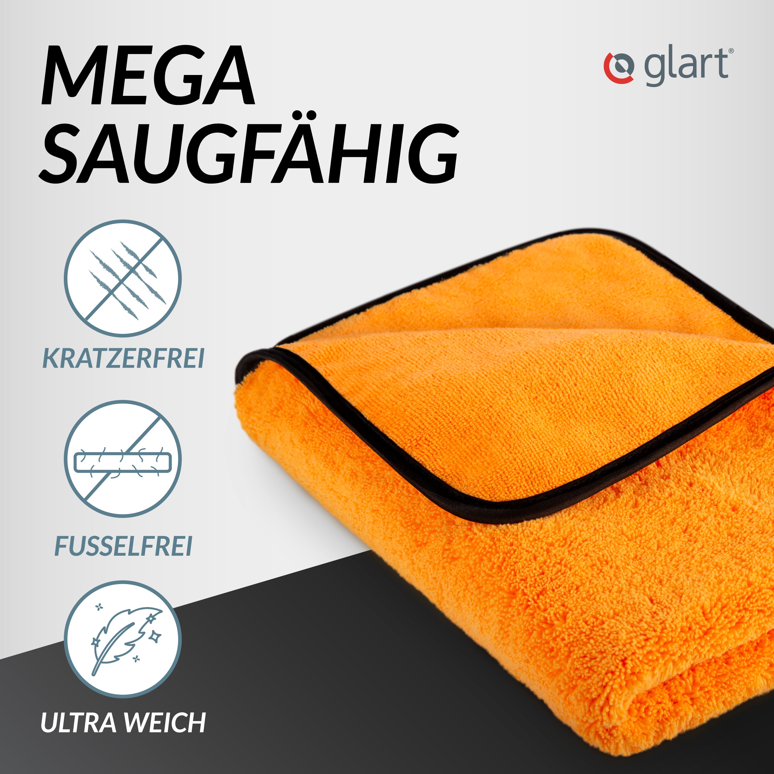 glart-mikrofasert-cher-90x60-trockentuch-xxl-6er-set-fusselfrei image 2