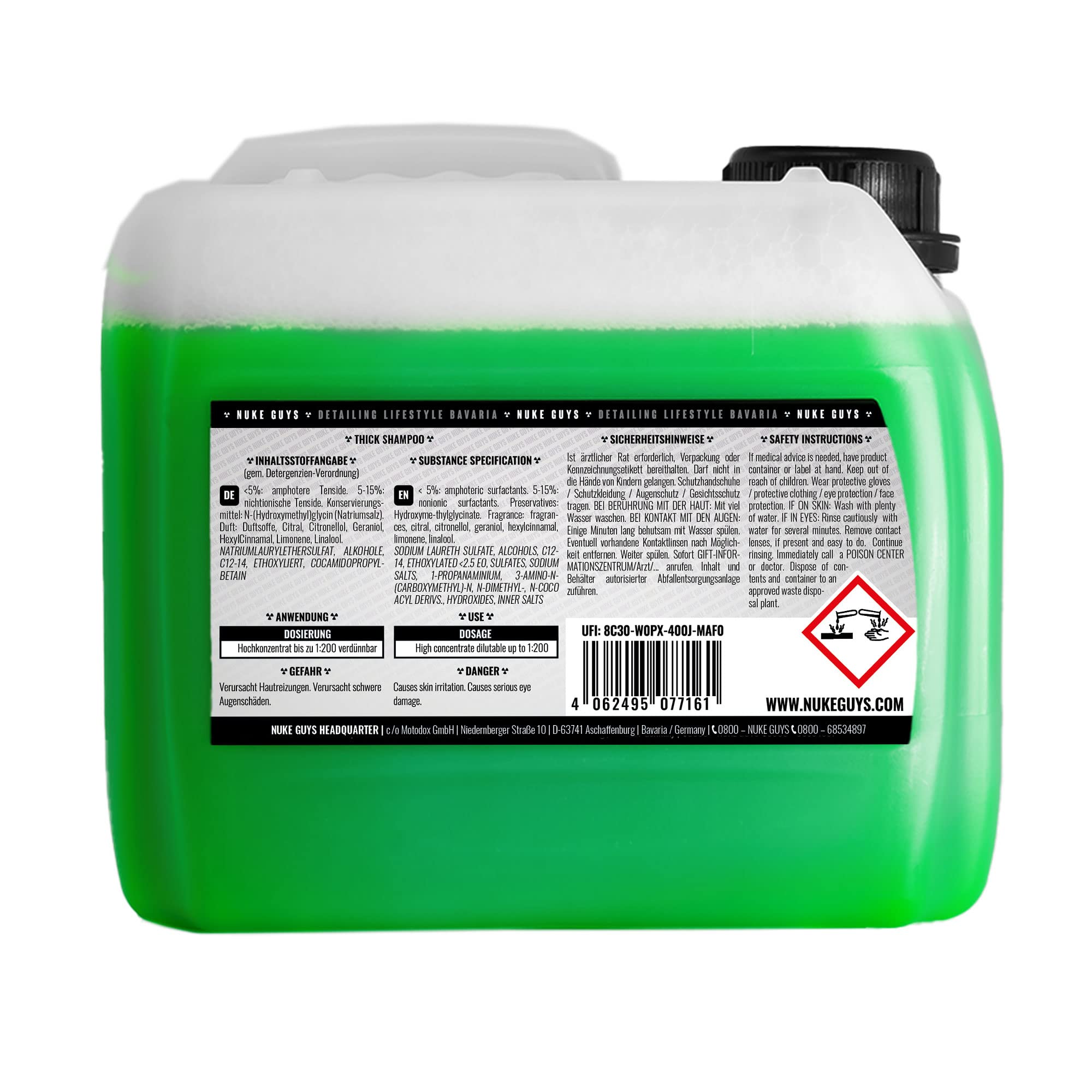 nuke-guys-bundles-skull-bucket-3-5gal-set-mit-3l-shampoo-zitrusduft image 7