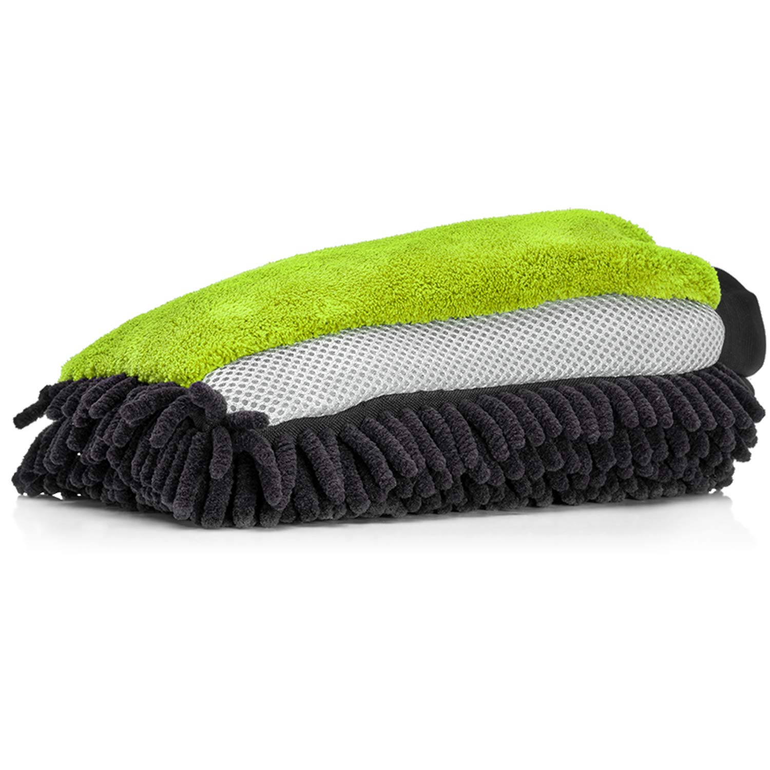 nuke-guys-3in1-waschhandschuh-gr-n-mikrofaser-auto image 1