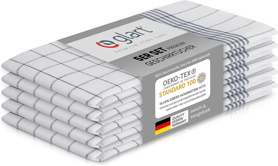 glart-geschirrt-cher-5er-set-50x70-cm-baumwolle-grau image 1