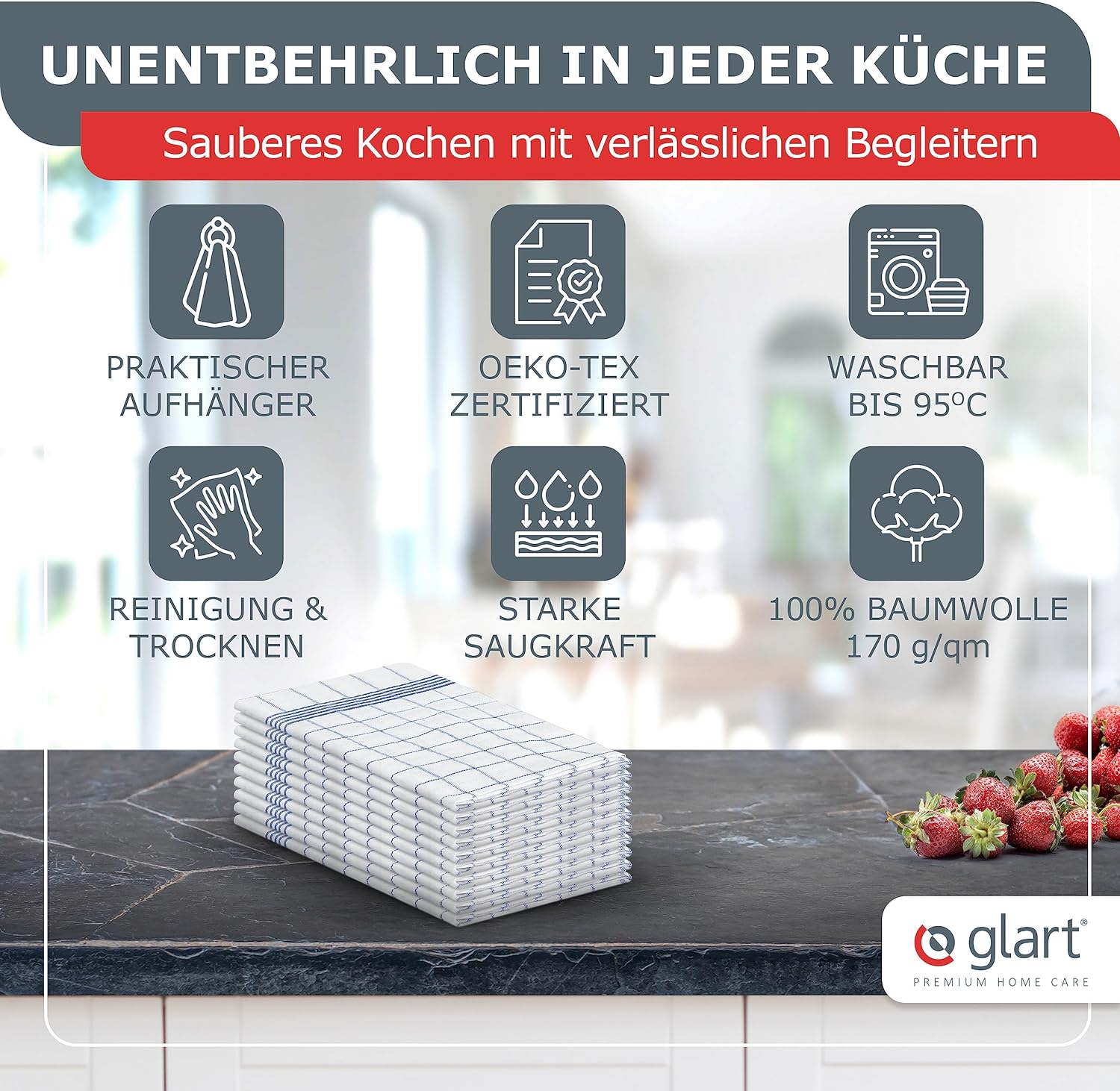 glart-geschirrt-cher-geschirrtuch-10er-set-50x70-gelb-baumwolle image 6