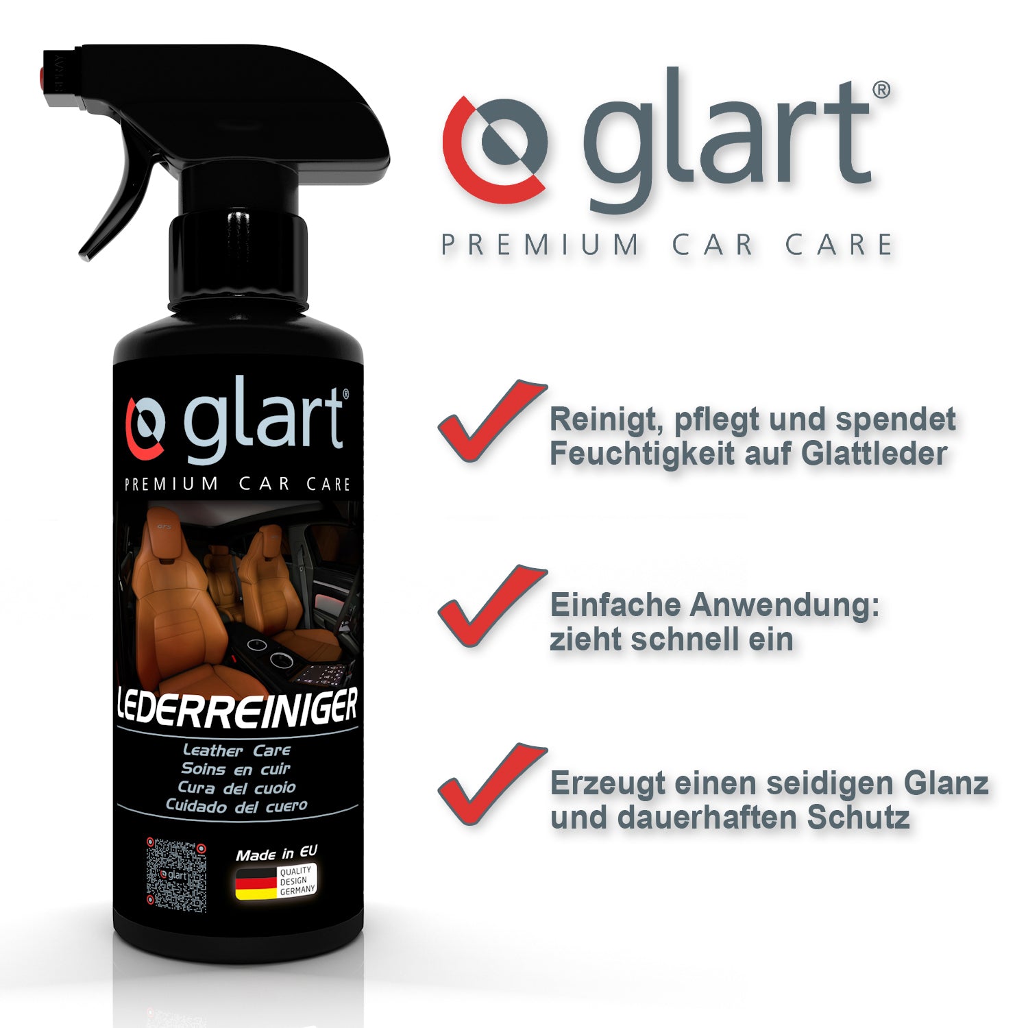 glart-lederreiniger-500-ml-autositze-m-bel-glattleder-uv-schutz image 2