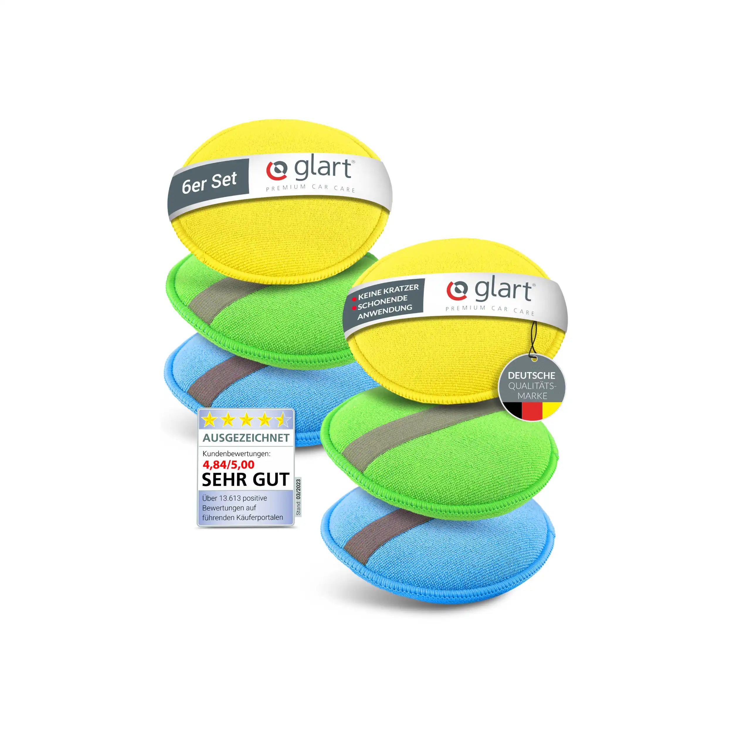 glart-46pp-polierschw-mme-6er-set-130-mm-mikrofaser image 1