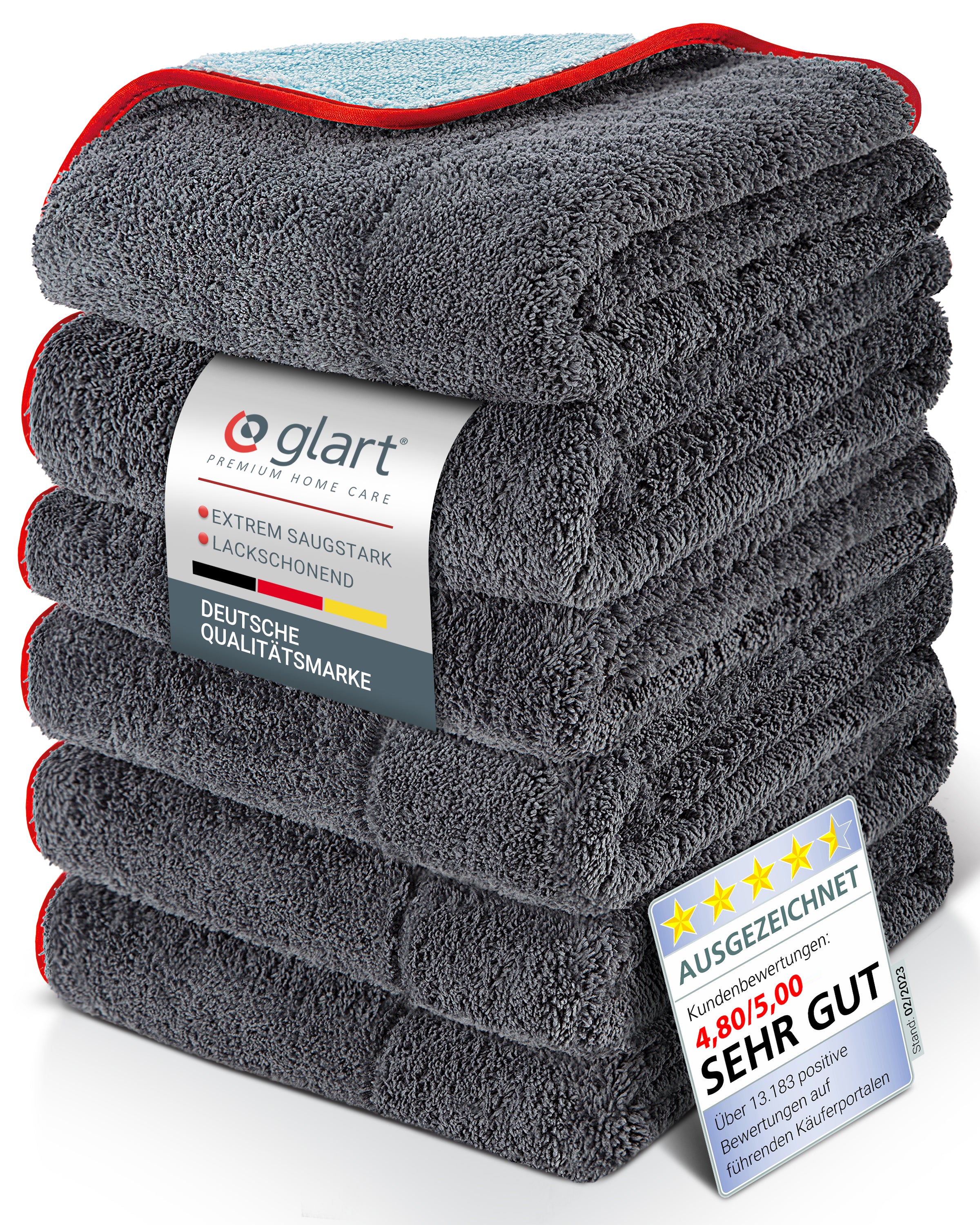 glart-mikrofasert-cher-6er-set-60x40-cm-saugstark image 1