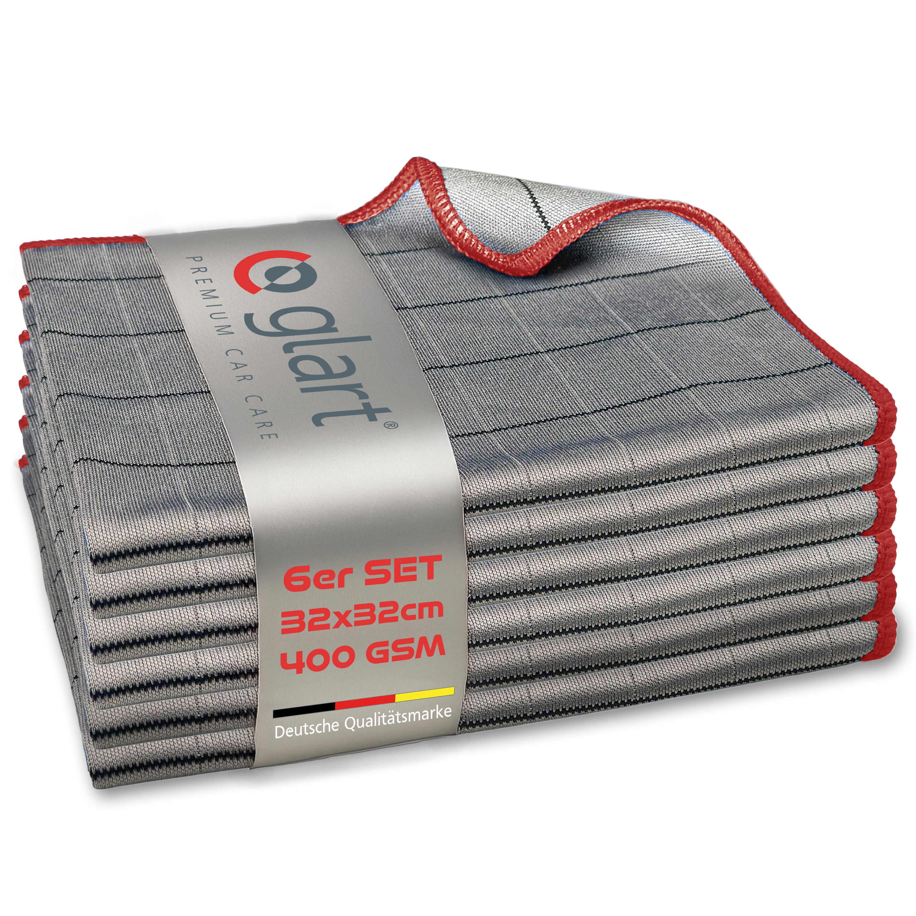 glart-44c6r-carbont-cher-6er-scheibentuch-32x32-cm-fusselfrei image 1