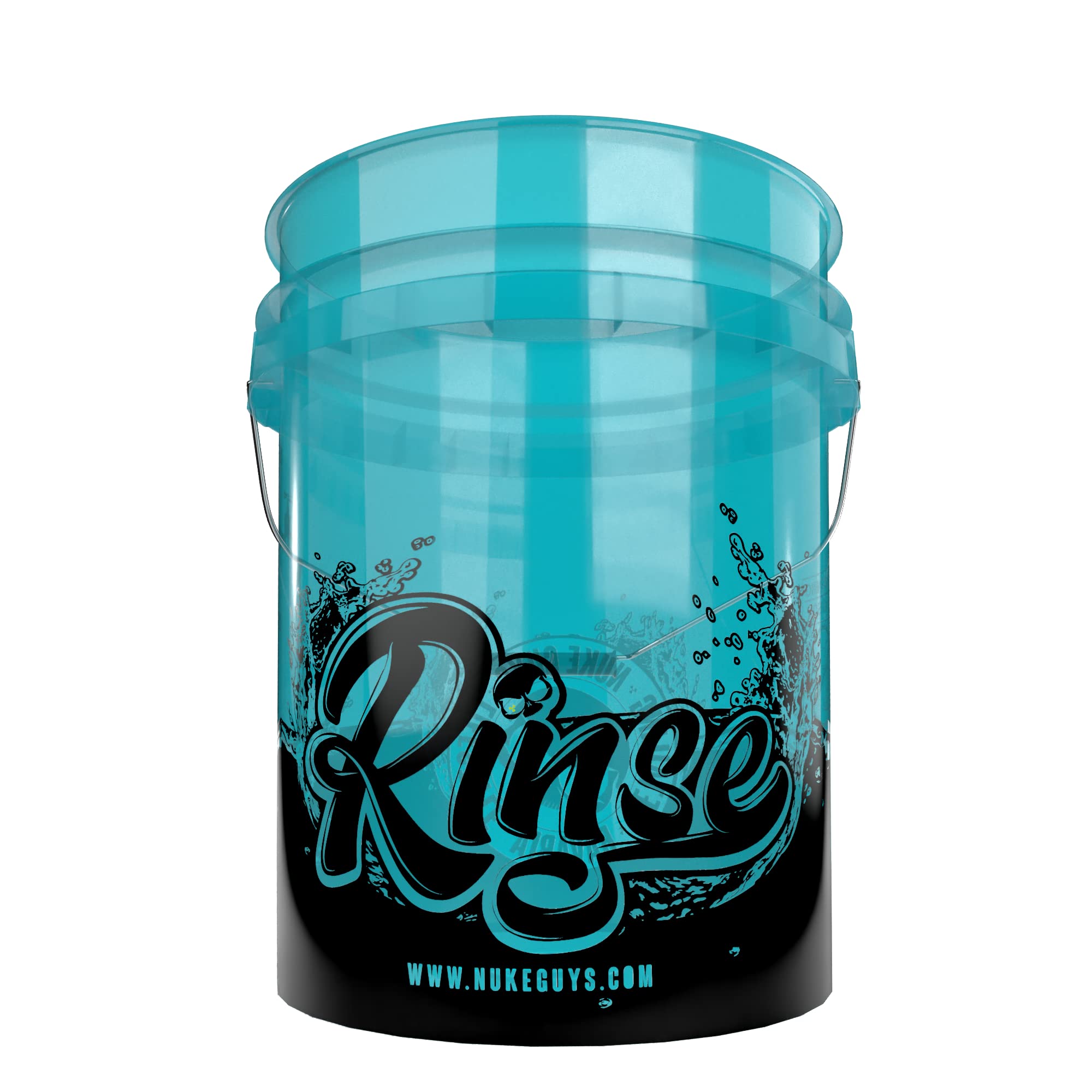 nuke-guys-rinse-bucket-wascheimer-20-liter-transparent image 1