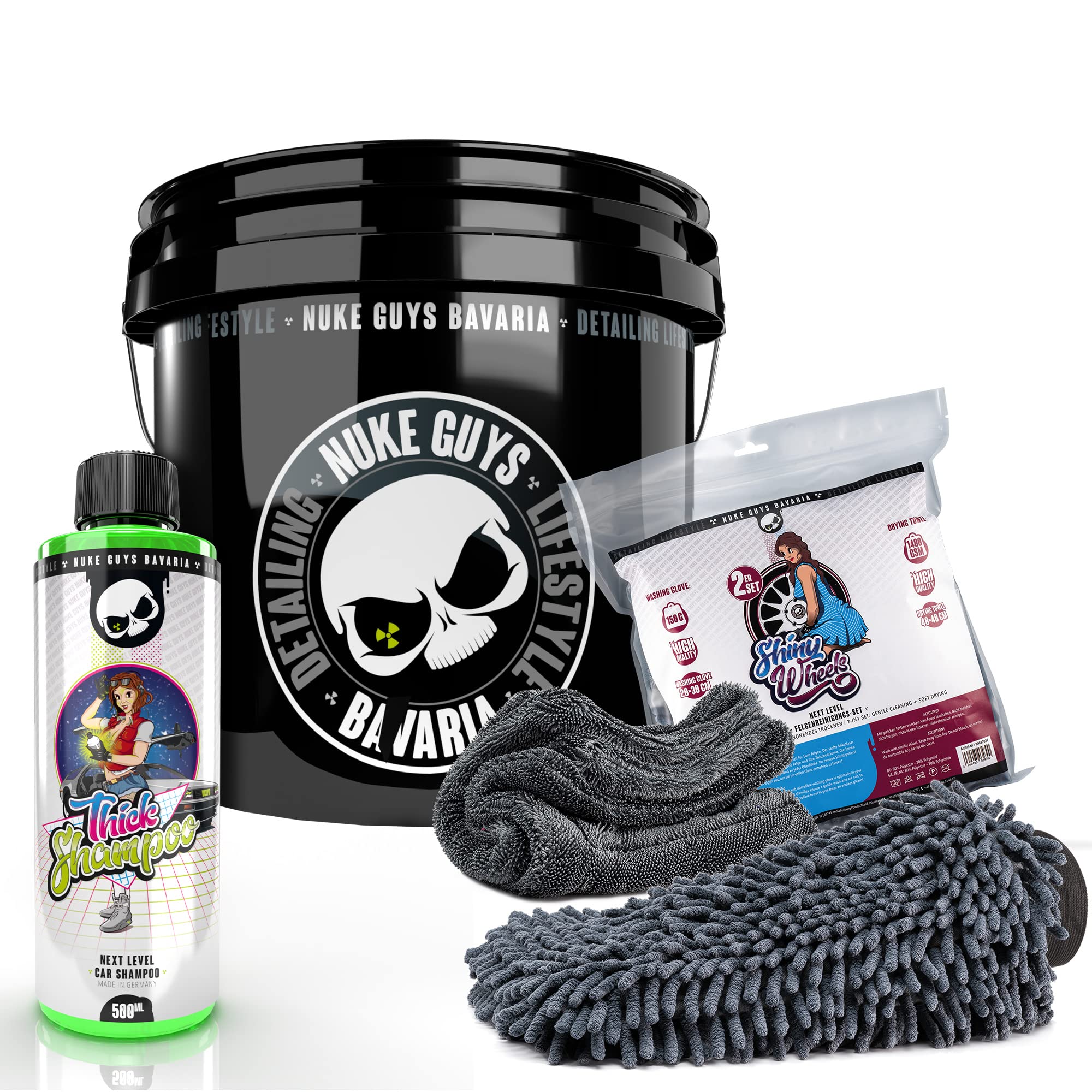 nuke-guys-bundles-skull-bucket-3-5gal-set-mit-3l-shampoo-zitrusduft image 8