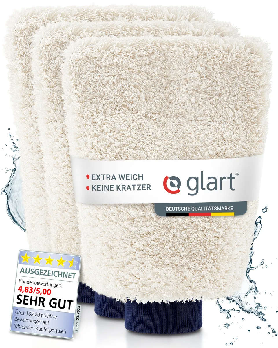 glart-b-rsten-schw-mme-waschhandschuh-3er-set-mikrofaser image 1