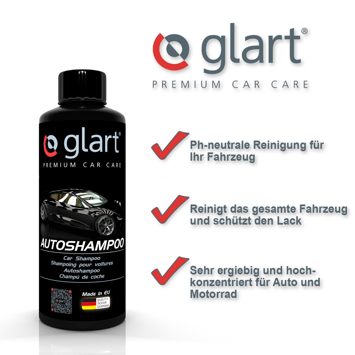 glart-aussenreinigung-autoshampoo-konzentrat-500-ml-ph-neutral image 2