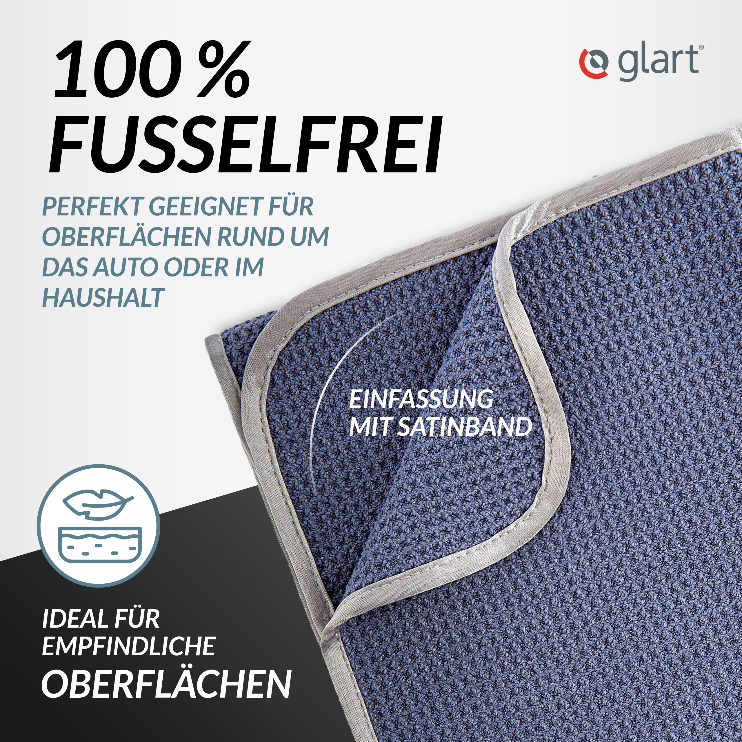 glart-trockent-cher-2er-set-gr-n-70x40-cm-waffelstruktur image 4