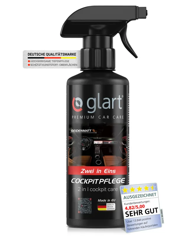 glart-cockpitpflege-cockpitspray-500-ml-seidenmatt image 1