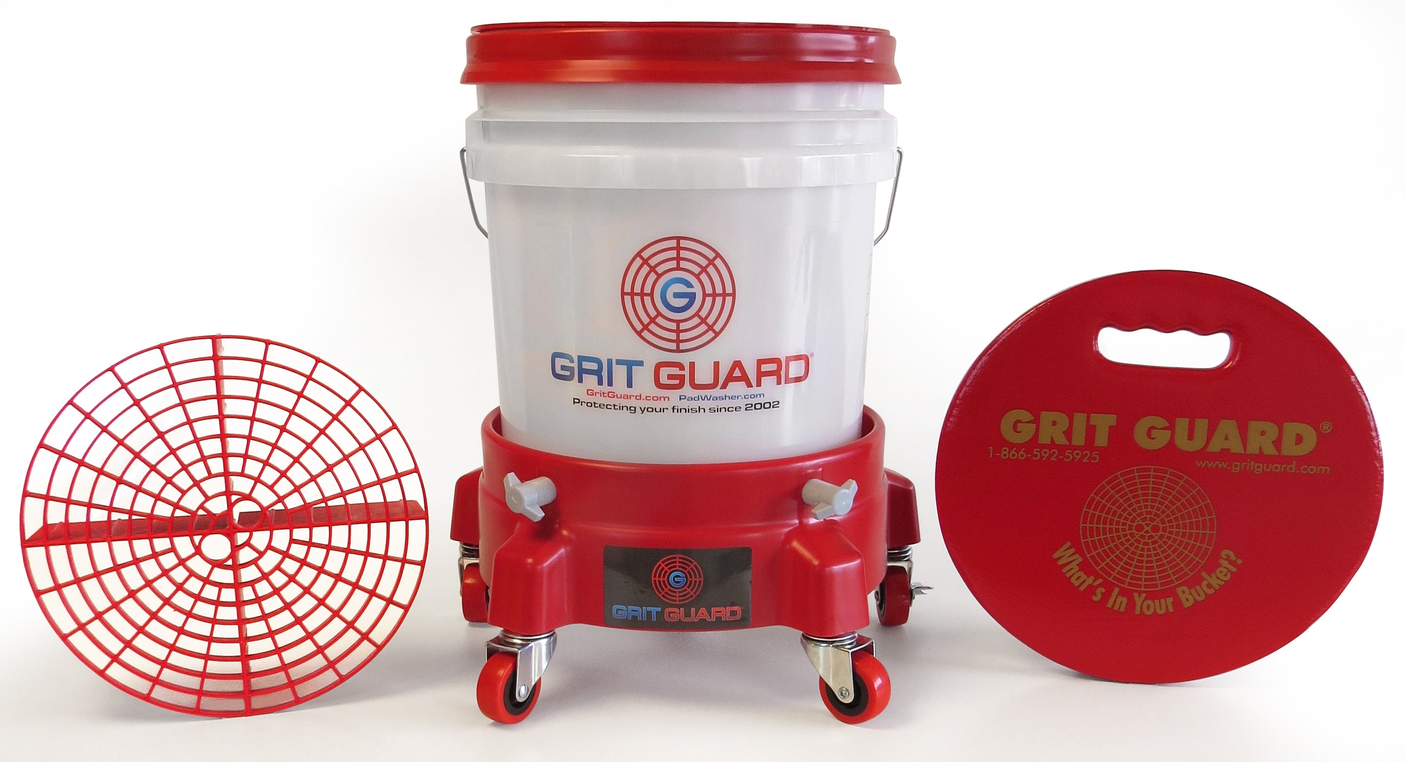 grit-guard-washing-system-wascheimer-19l-blau-mit-dolly image 3
