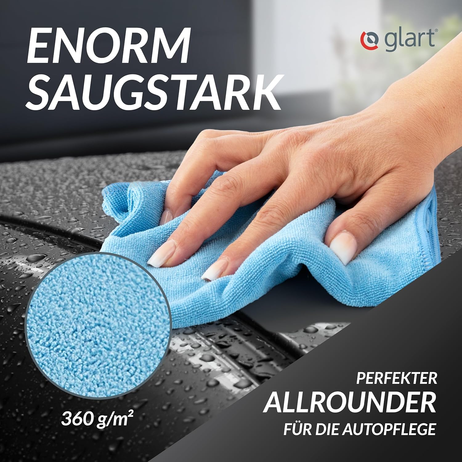 glart-mikrofasert-cher-40x40-4er-set-blau-gr-n-fusselfrei image 3