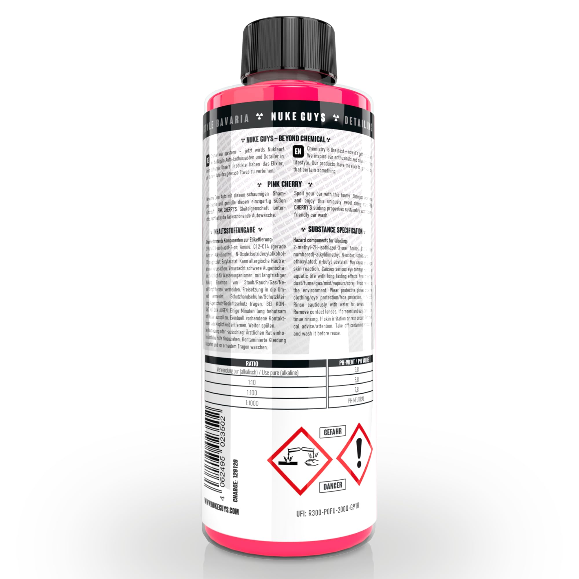 nuke-guys-pink-cherry-autoshampoo-500-ml-kirschduft-schaum image 2