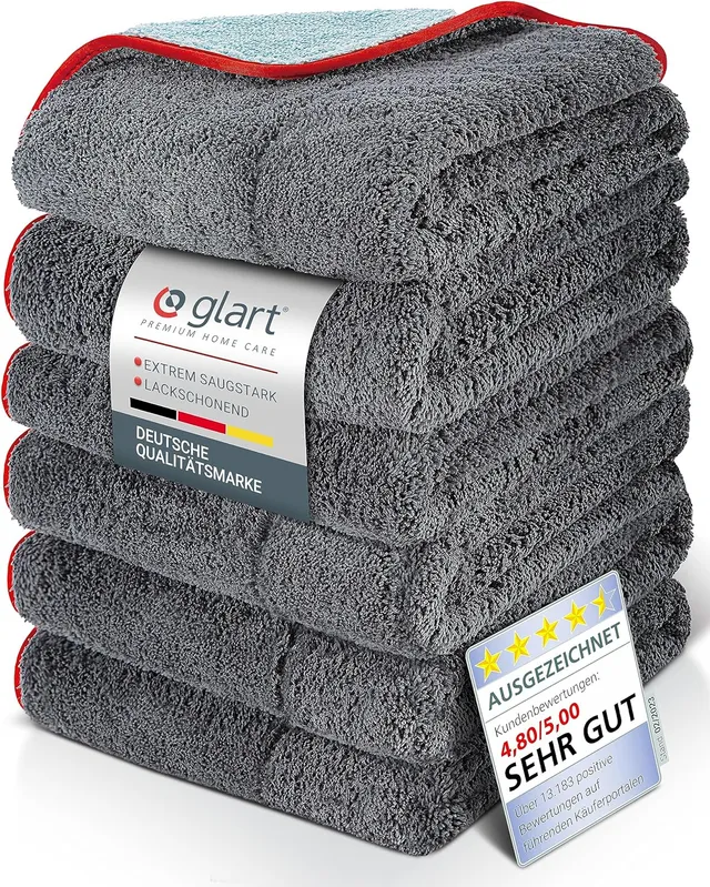 glart-mikrofasert-cher-60x40-poliertuch-6er-set-kratzfrei image 1