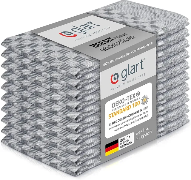 glart-geschirrt-cher-geschirrtuch-10er-set-50x70-grau-vollzwirn image 1