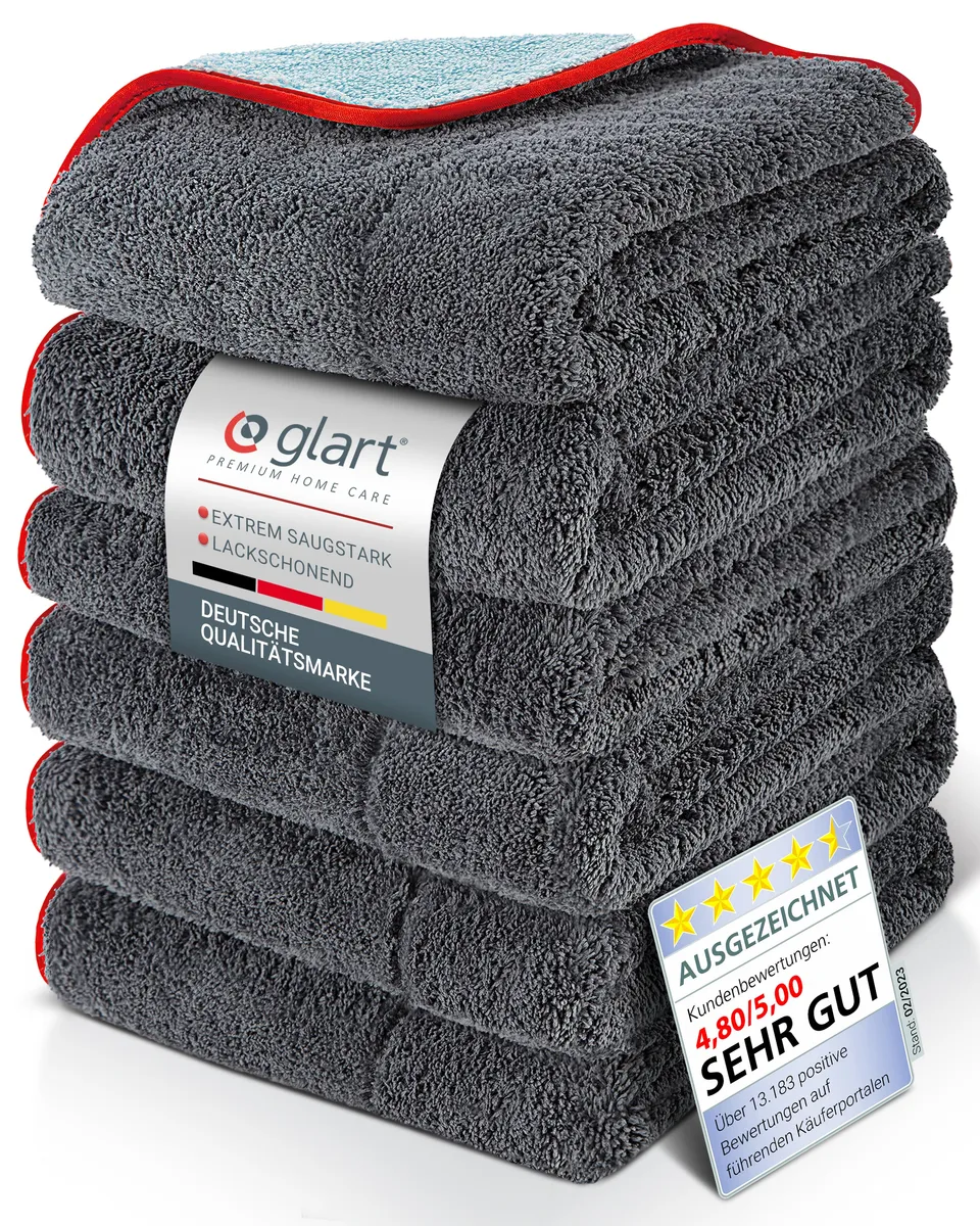 glart-mikrofasert-cher-6er-set-60x40-cm-saugstark image 1