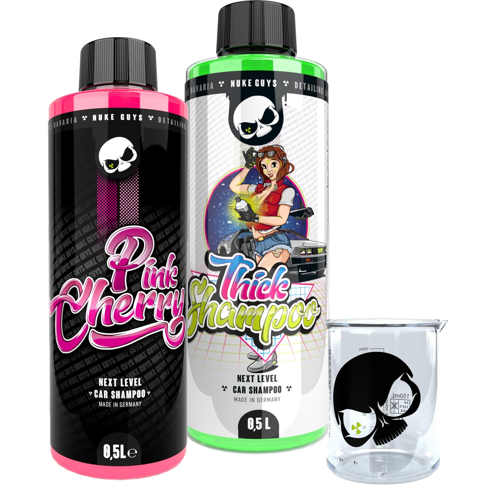 nuke-guys-shampoo-set-thick-pink-cherry-2x500ml-messbecher image 1