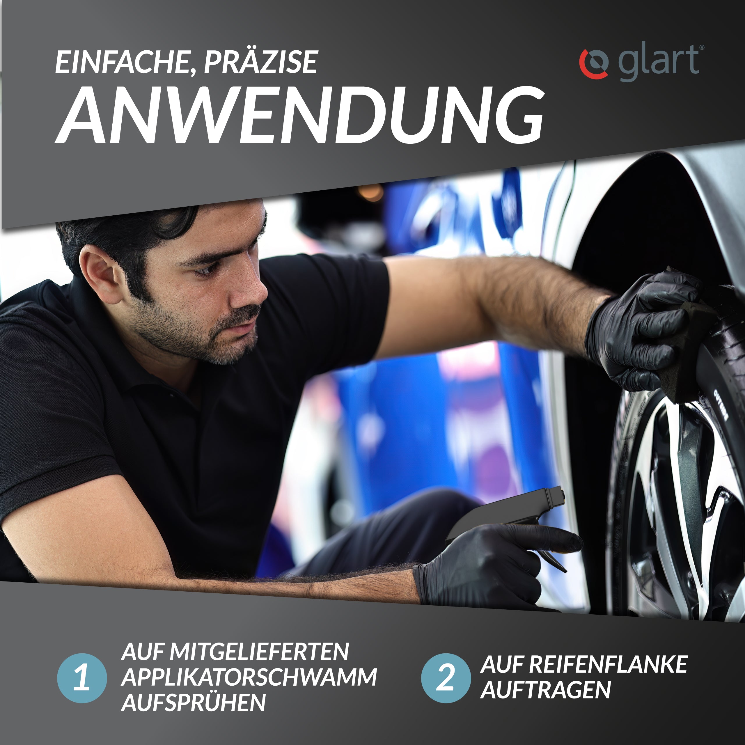 glart-451rk-reifenglanzspray-1000-ml-matt-mit-schwamm image 4