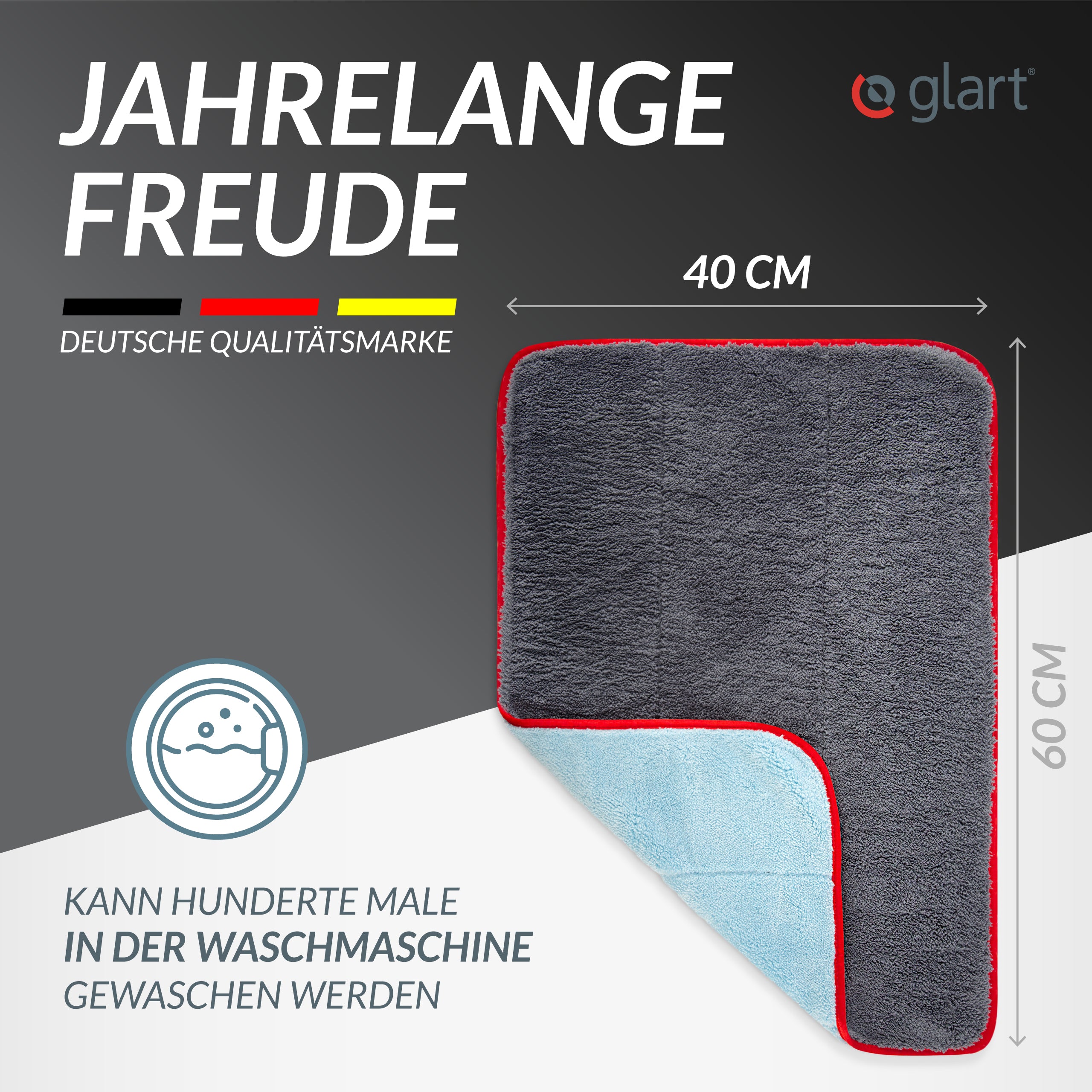 glart-471pp-mikrofasertuch-60x40-rot-trockentuch image 6