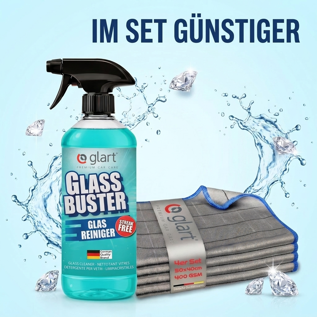 glart-crystal-clear-scheibenreinigung-set-glasreiniger image 1