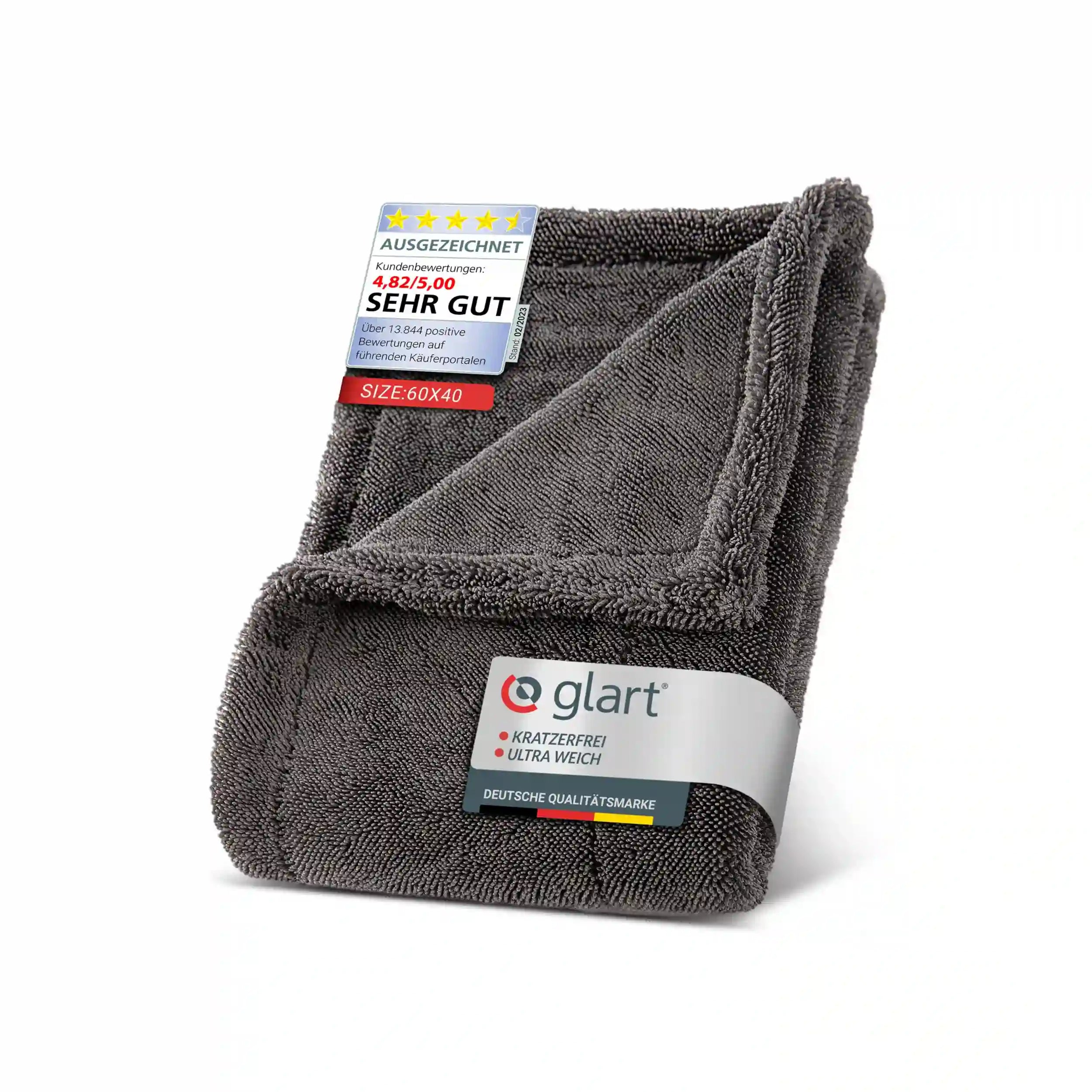 glart-mikrofasert-cher-twist-trockentuch-xxl-set-grau image 1