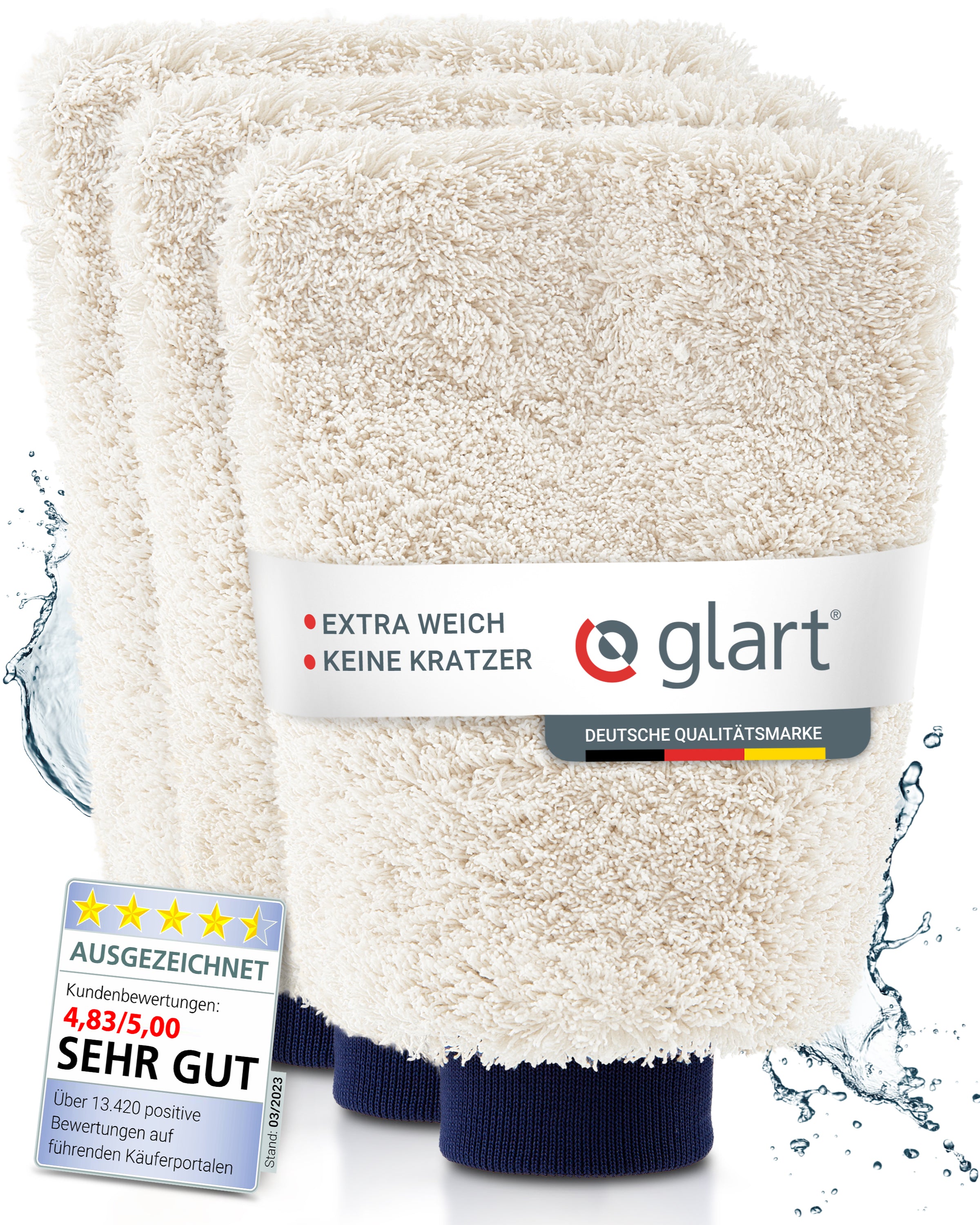 glart-b-rsten-schw-mme-waschhandschuh-3er-set-mikrofaser image 1