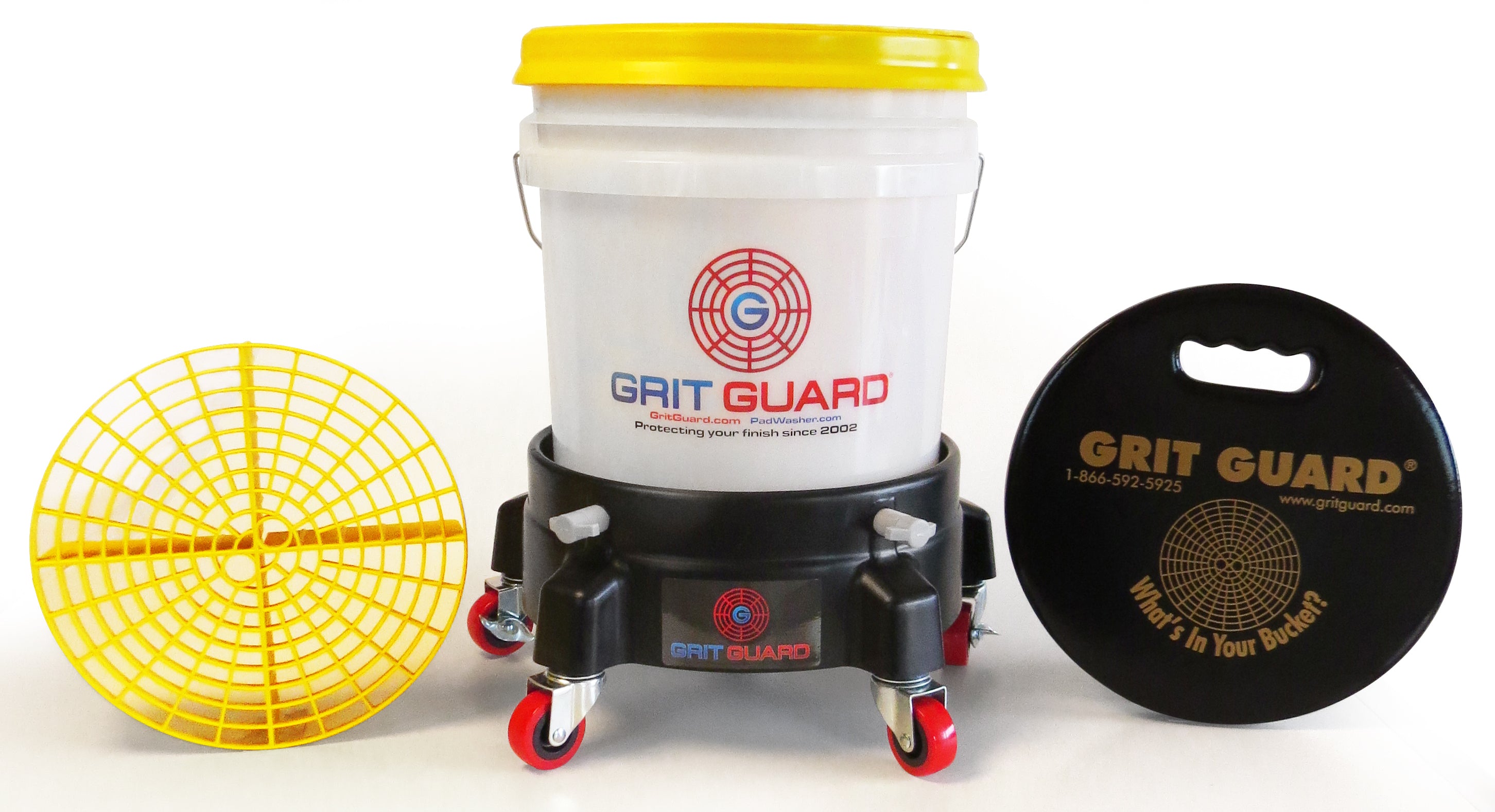 grit-guard-washing-system-wascheimer-19l-blau-mit-dolly image 5