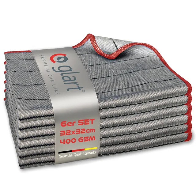 glart-44c6r-carbont-cher-6er-scheibentuch-32x32-cm-fusselfrei image 1