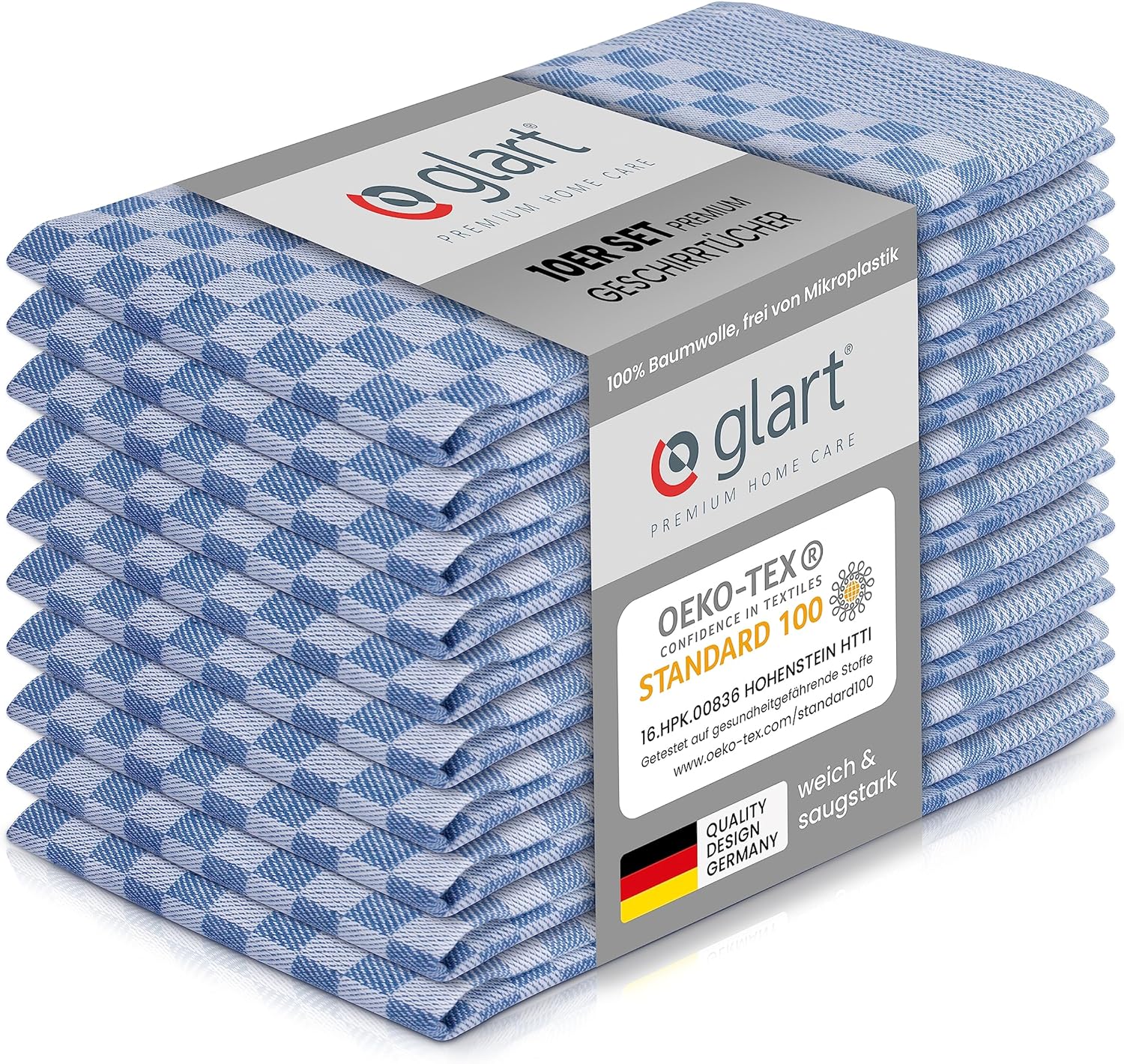 glart-geschirrt-cher-10er-set-50x70-cm-baumwolle-blau image 1
