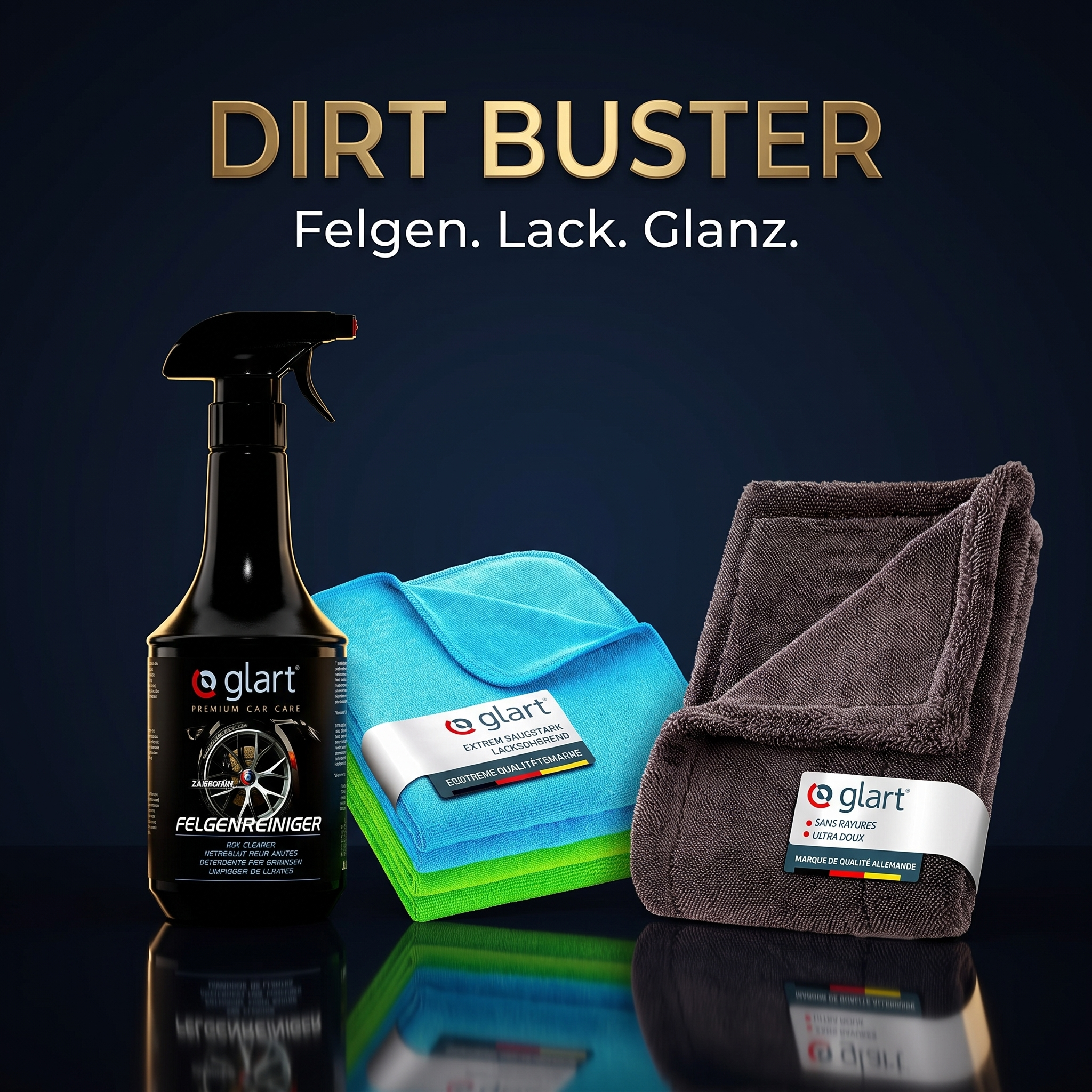 glart-dirt-buster-bundle-waschset-felgenreiniger-t-cher image 1