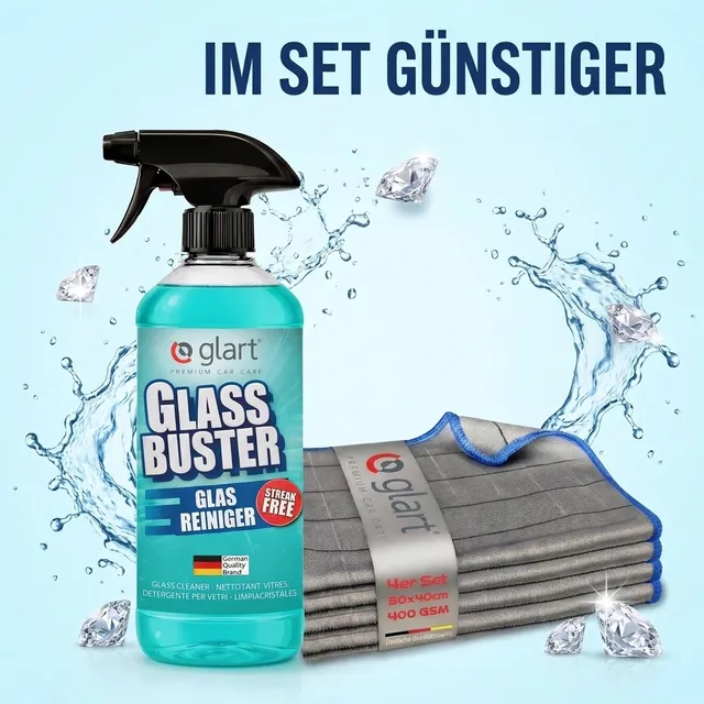 glart-crystal-clear-scheibenreinigung-set-glasreiniger image 1