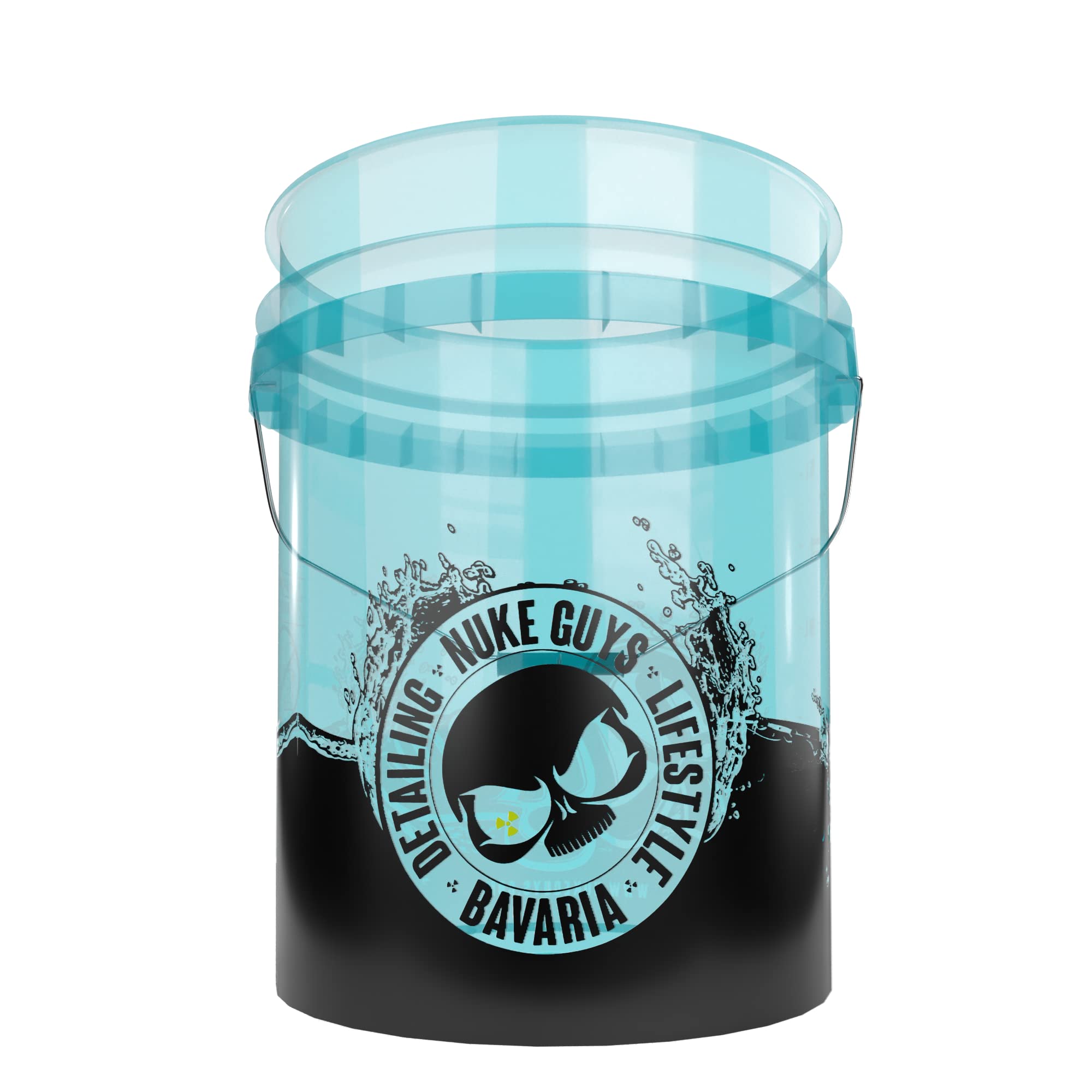 nuke-guys-rinse-bucket-wascheimer-20-liter-transparent image 4